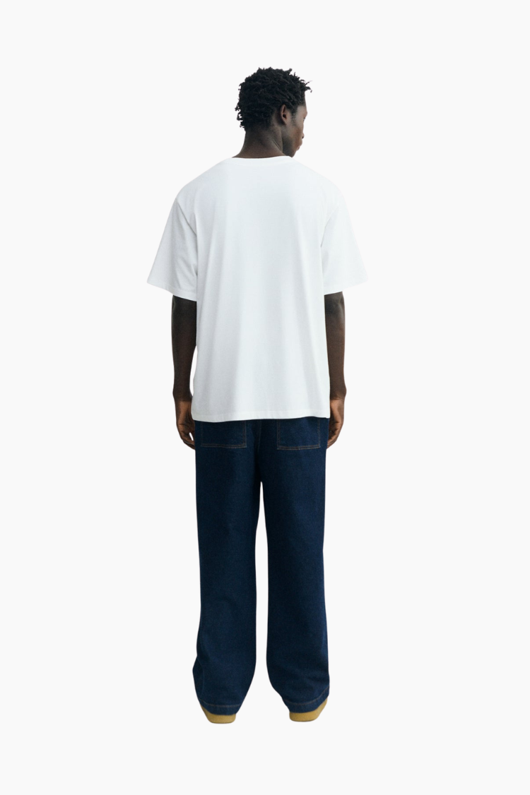 Camiseta Flower Eric oversize roja