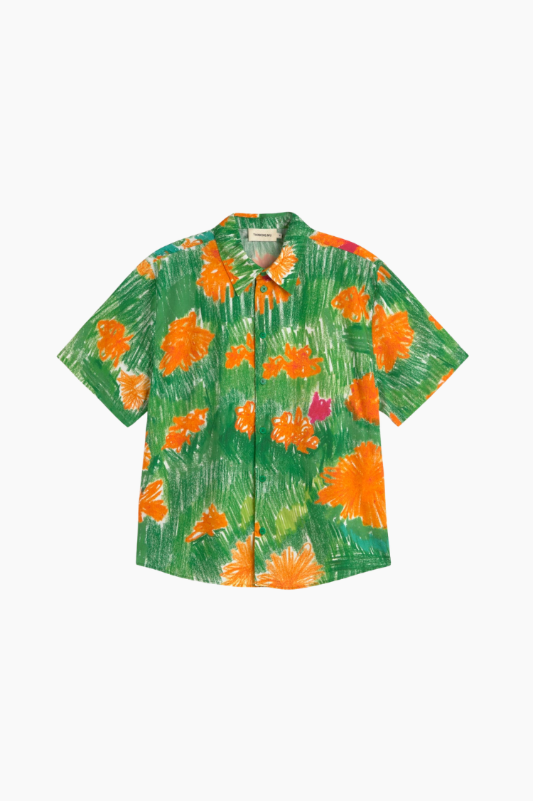 Camisa Crayon Paddy flores