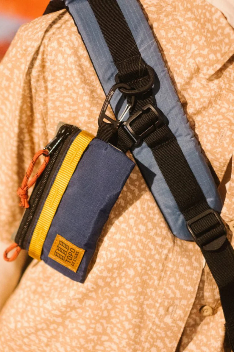 Monedero Mountain Accessory Bag - Mustard / Forest