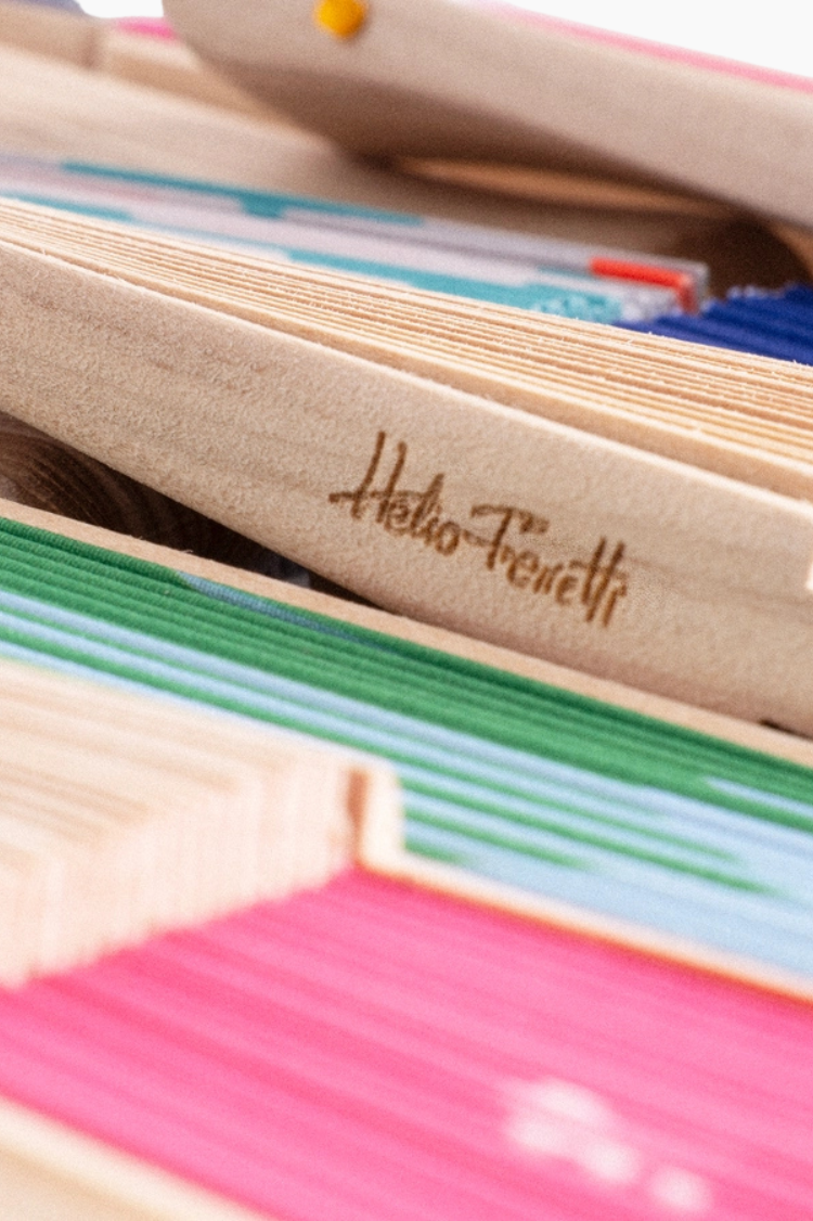 Abanico Gradiente Naranja