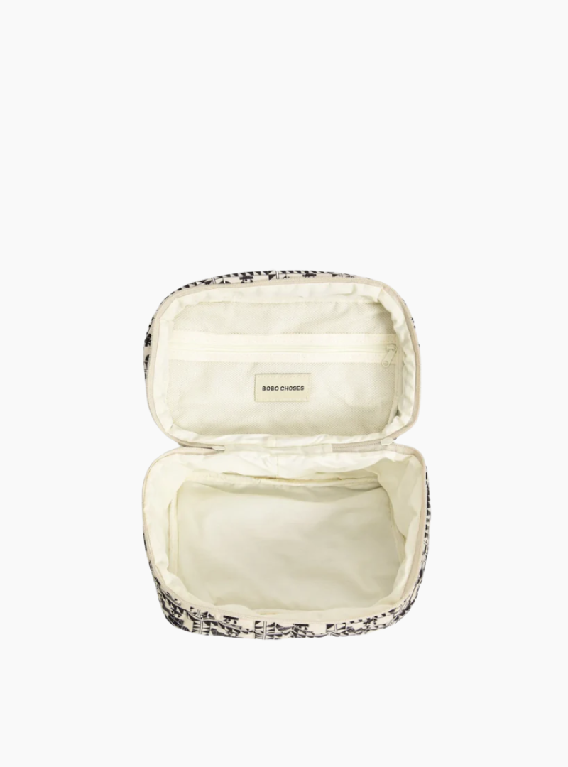 Neceser acolchado Quilted travel pouch