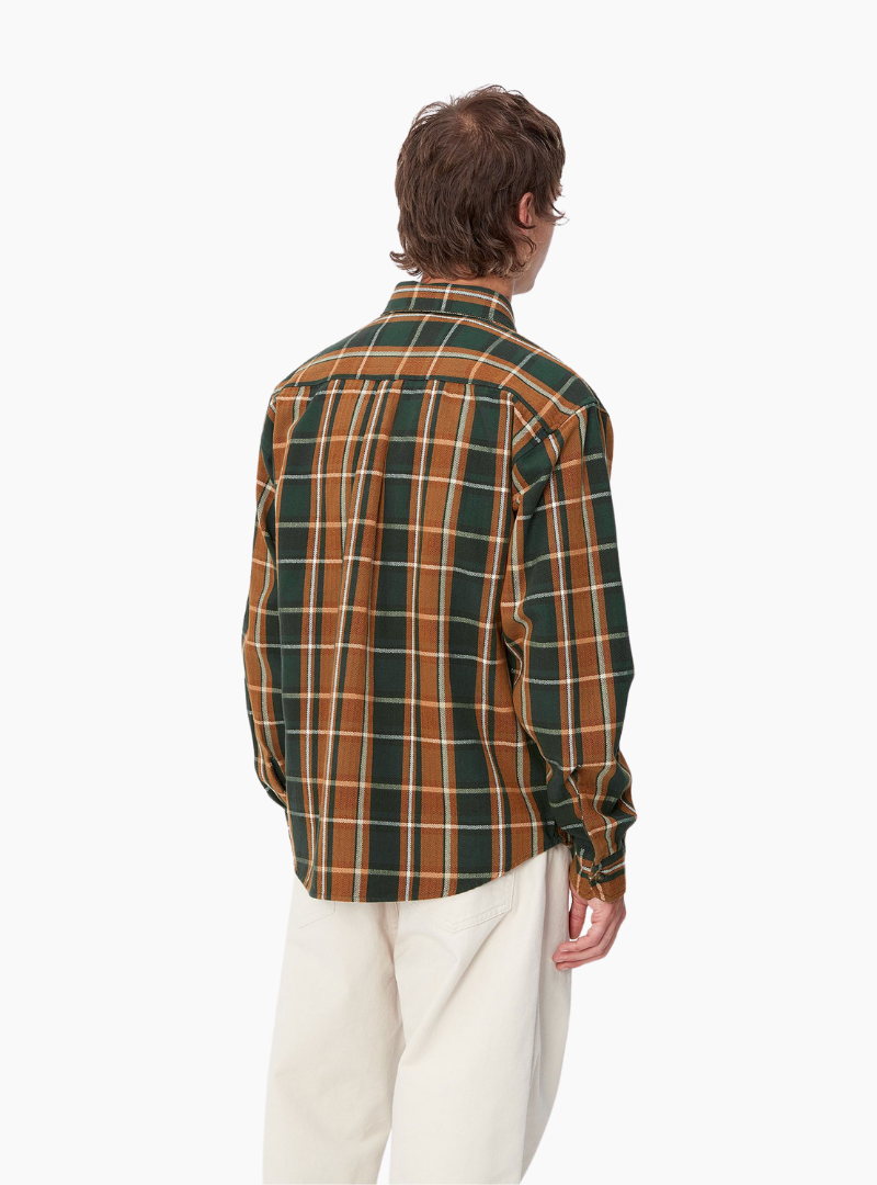 Camisa L/S Hobart check - sycamore tree