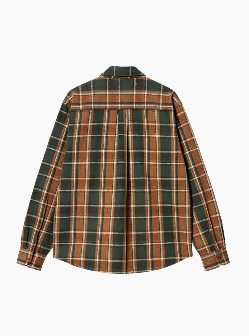 Camisa L/S Hobart check - sycamore tree