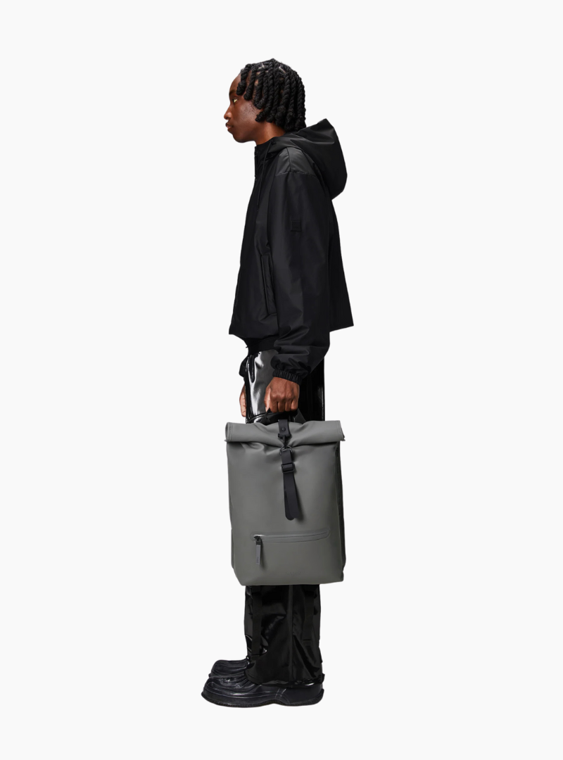 Rolltop Rucksack - grey