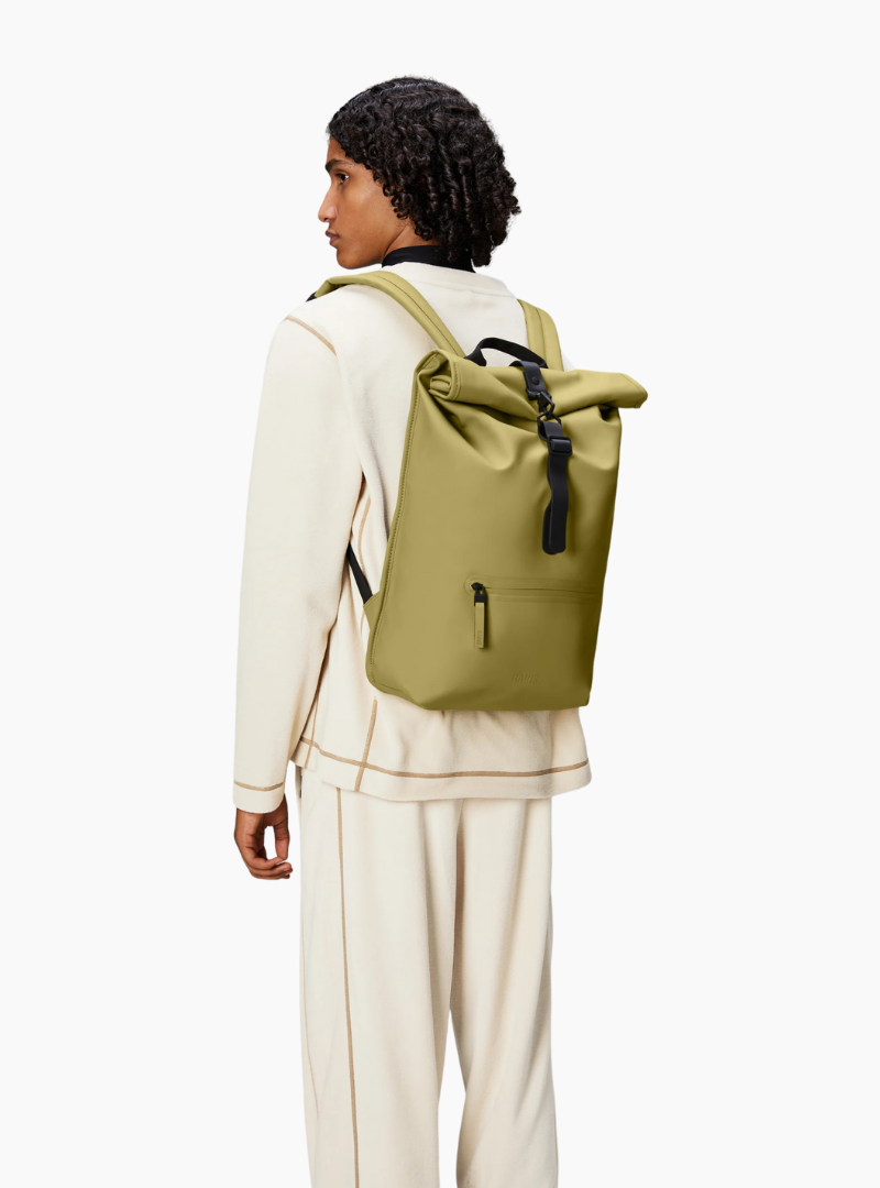 Rolltop Rucksack - kakhi