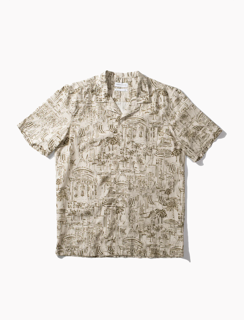 CAMISA CITY OLIVE