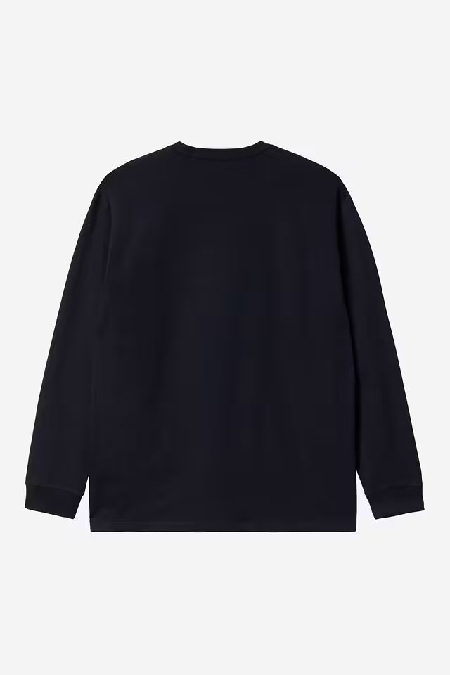 Camiseta L/S Chase - Dark Navy / Gold
