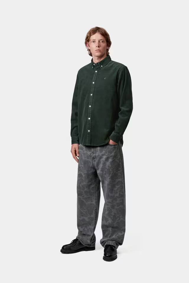 Camisa L/S Madison Cord - sycamore tree