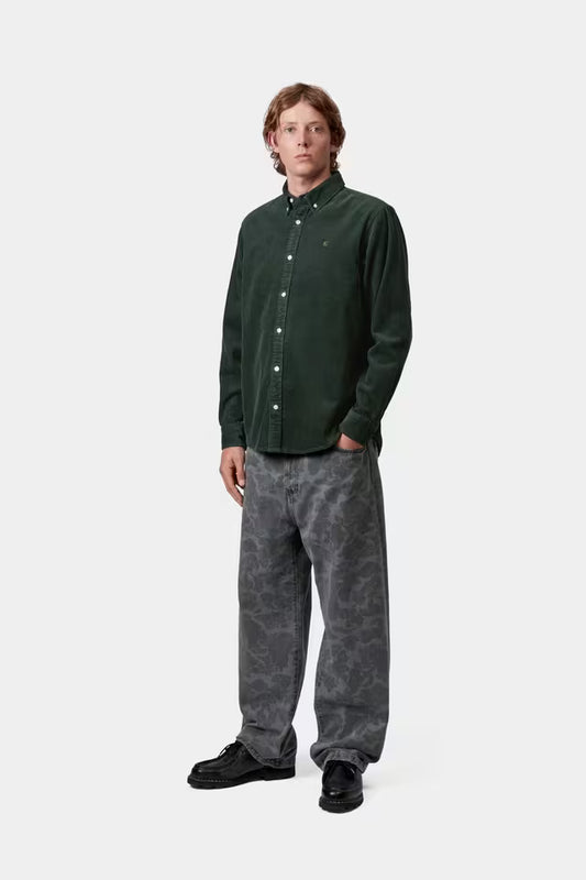Camisa L/S Madison Cord - sycamore tree