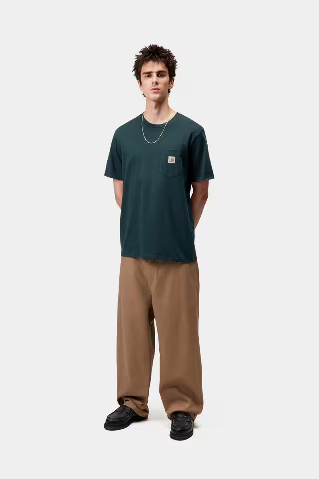 Camiseta S/S Pocket - Deep Lagoon