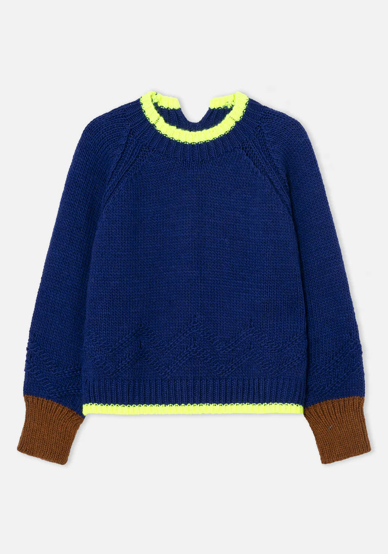 Jersey Serpentine Azul