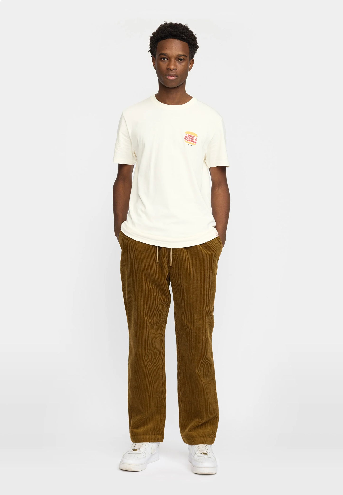Camiseta Diet Starts Monday - off white