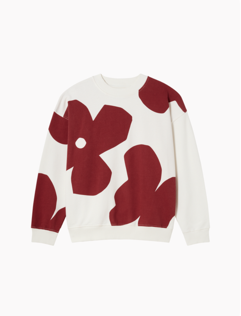 SUDADERA FLORES BUTTERFLY