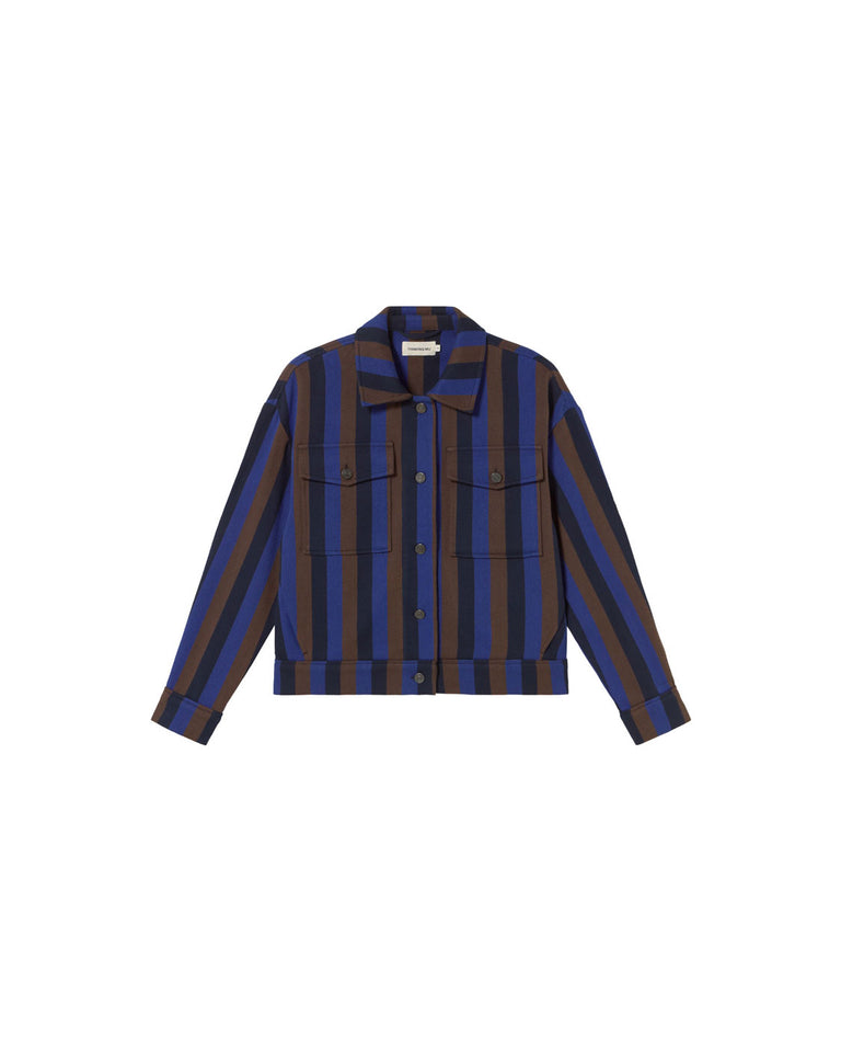 Chaqueta Frans Totenham rayas azules