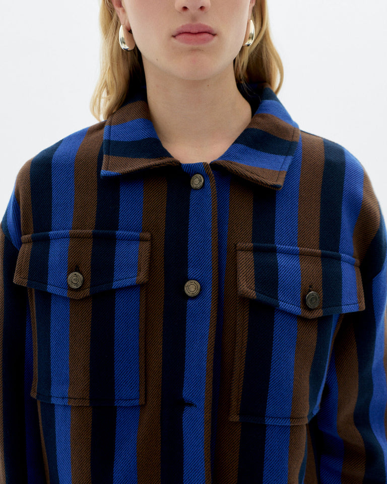 Chaqueta Frans Totenham rayas azules