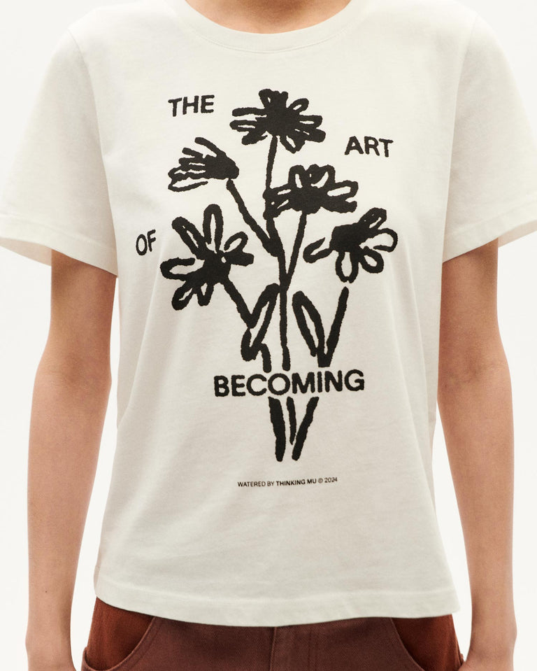 Camiseta Becoming - blanca