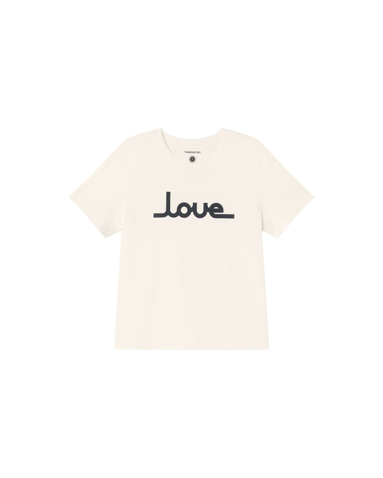 Camiseta Love - blanca