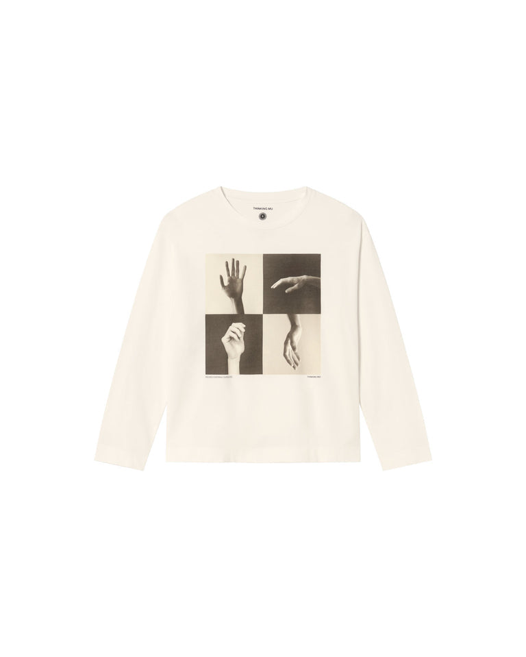 Camiseta hands Emily - blanca