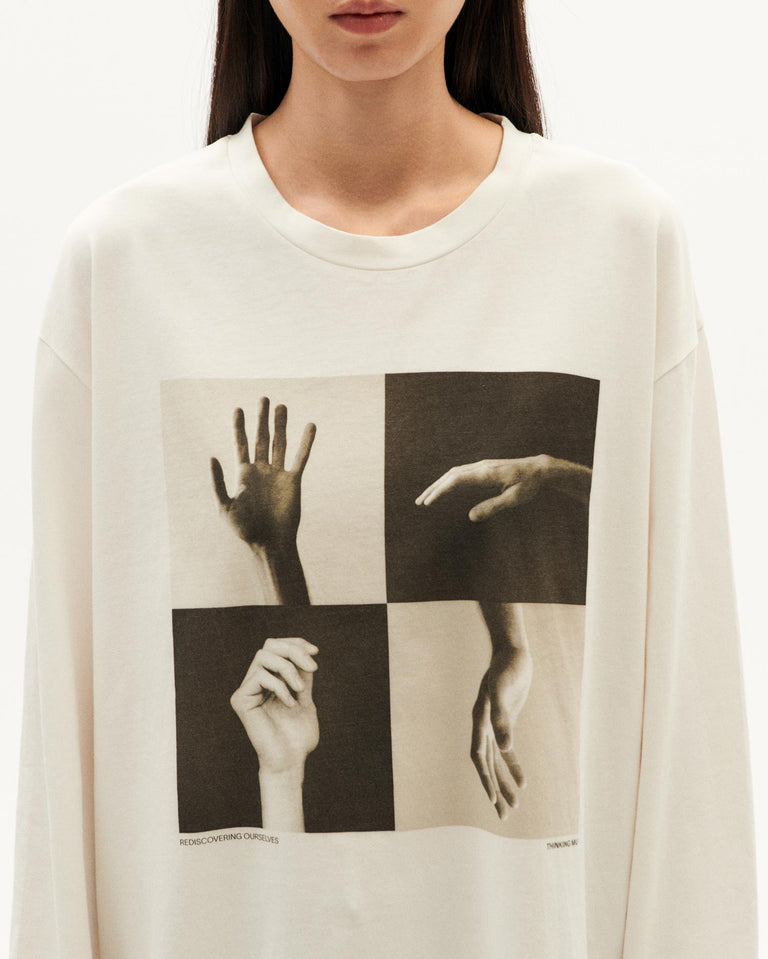 Camiseta hands Emily - blanca