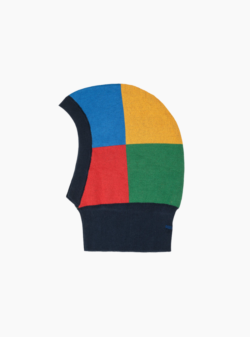 Balaclava multicolor Bobo Choses de algodón orgánico hecha en España