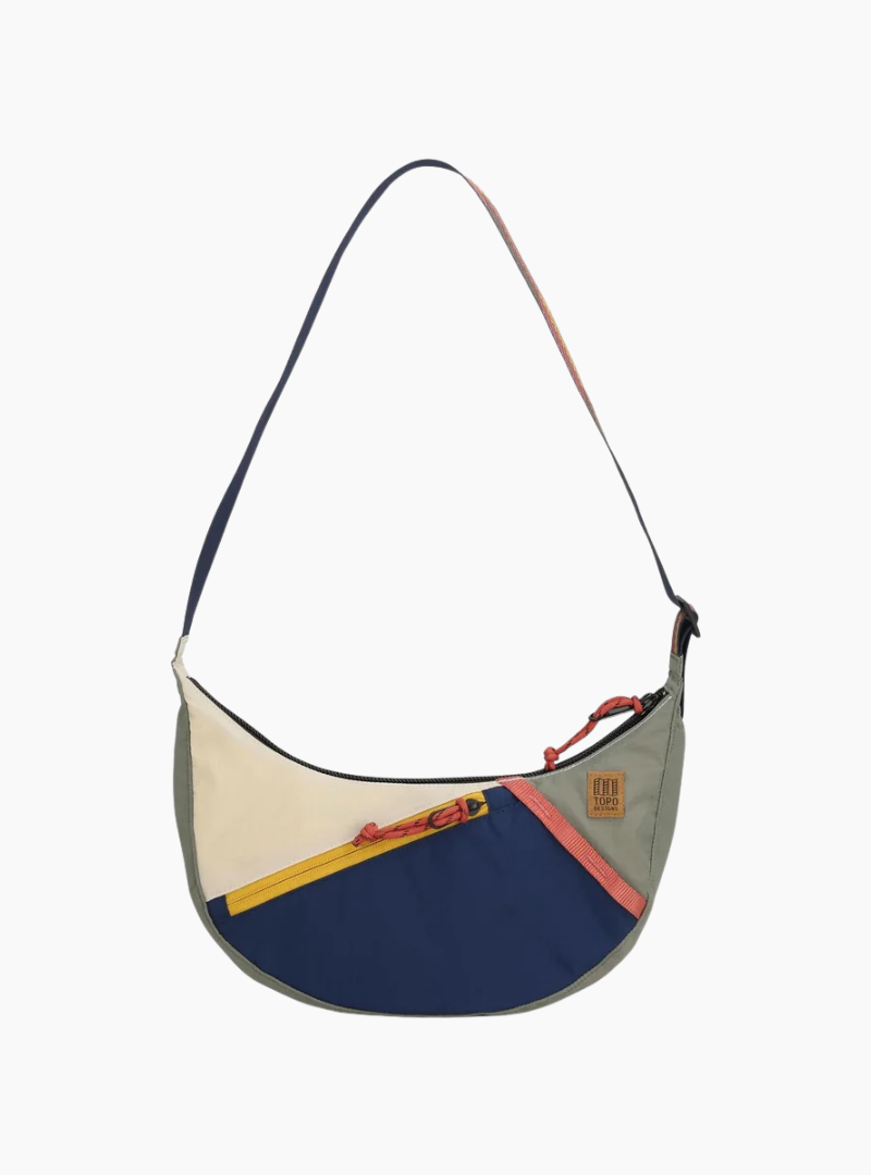 Bolso bandolera reciclado Topo Designs Moonlight Crossbody Bone White Beetle