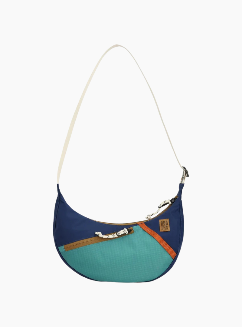 Bolso bandolera reciclado Topo Designs Moonlight Crossbody Bag Midnight Caribbean