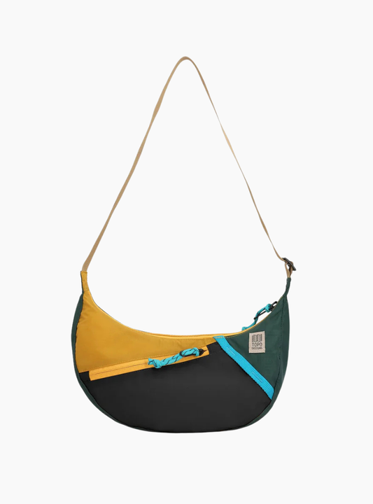 Bolso bandolera reciclado Topo Designs Moonlight Crossbody Mustard Forest