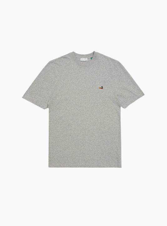 Camiseta Duck Patch Grey Melange Edmmond Studios algodón orgánico