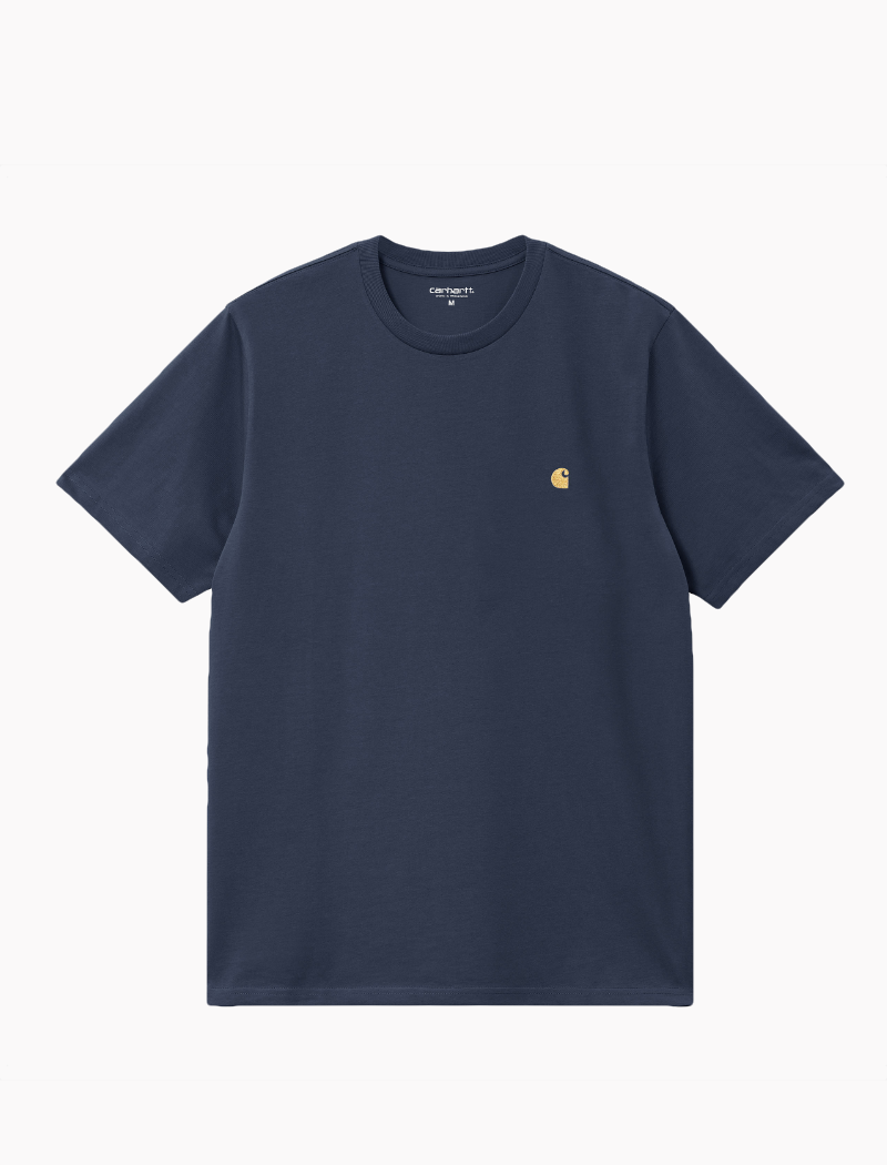 Camiseta S/S Chase - blue / gold