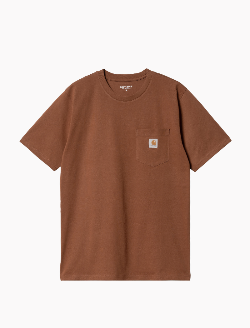 Camiseta S/S Pocket - beaver