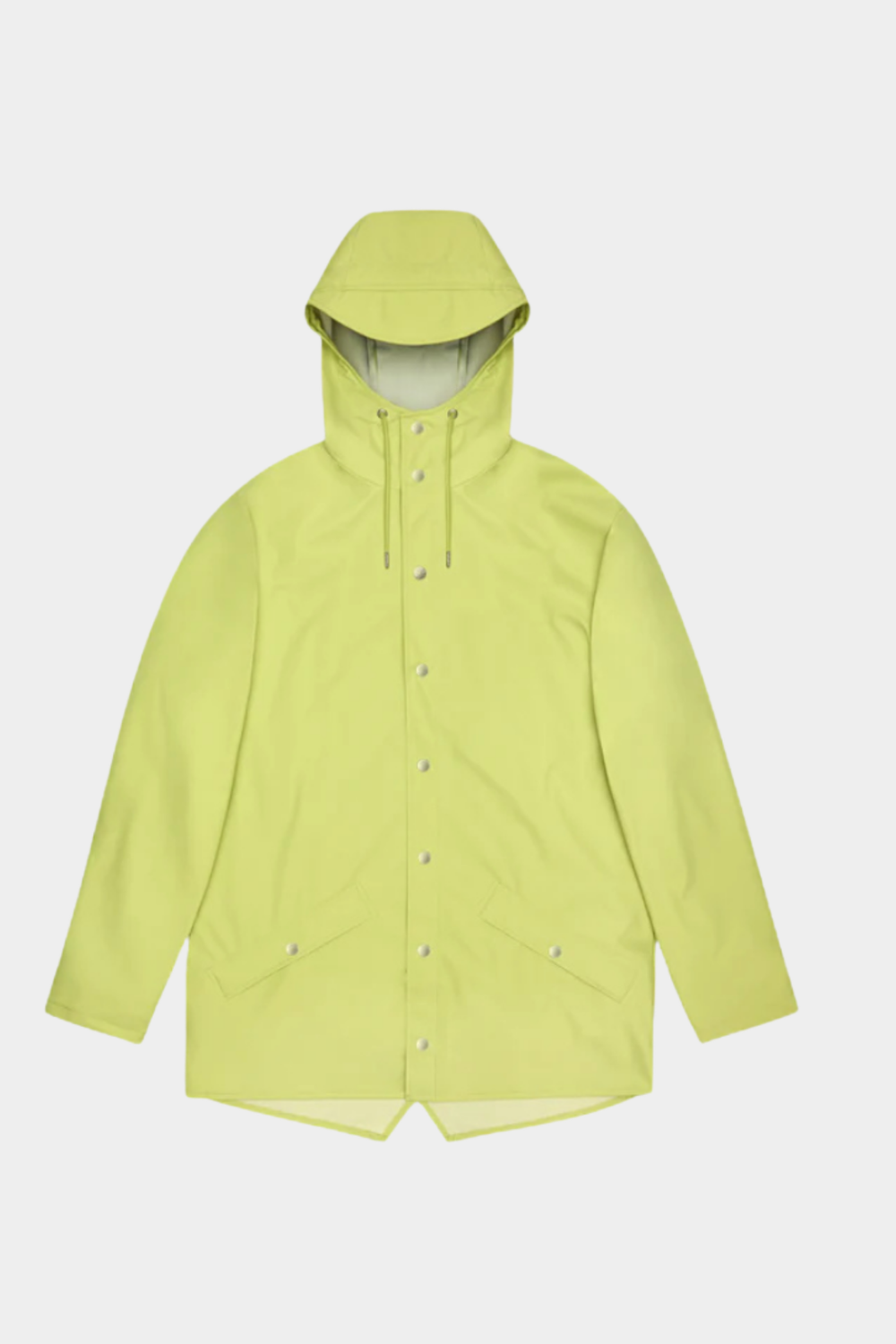chubasquero unisex jacket de rains en color acid lime
