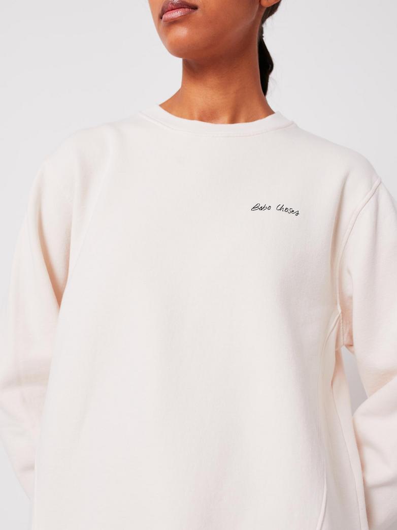 Sudadera Mr. Pencil - off white