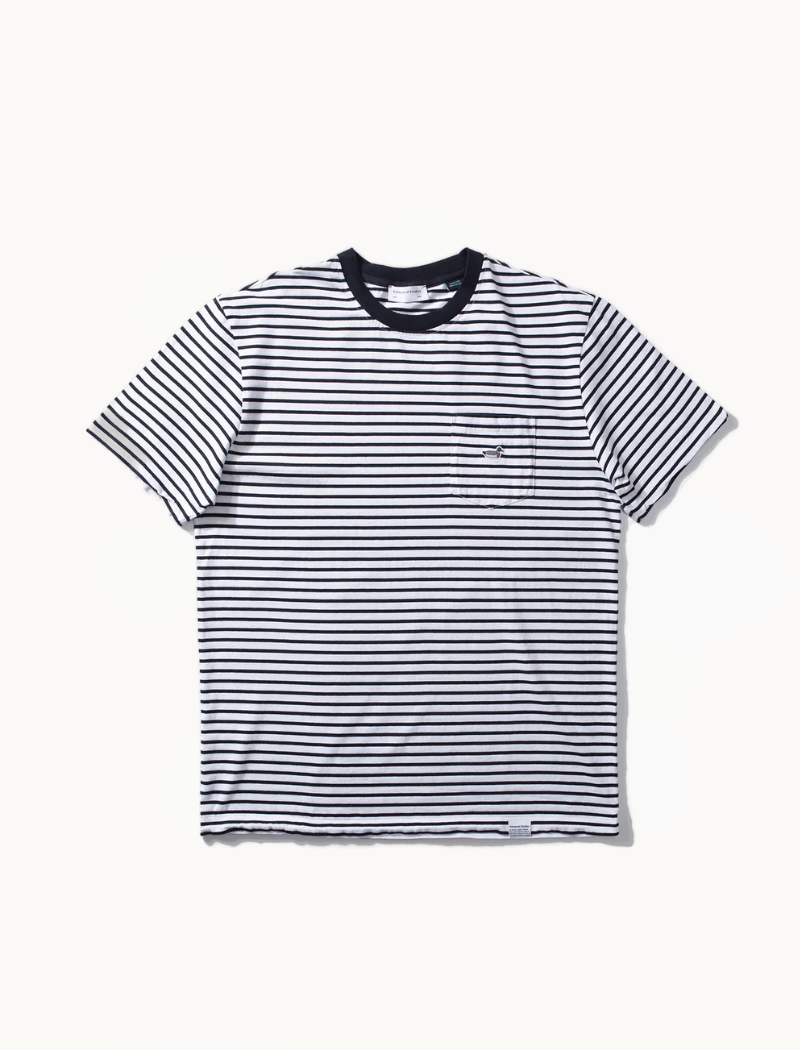 Camiseta Duck Patch - horizontal stripes