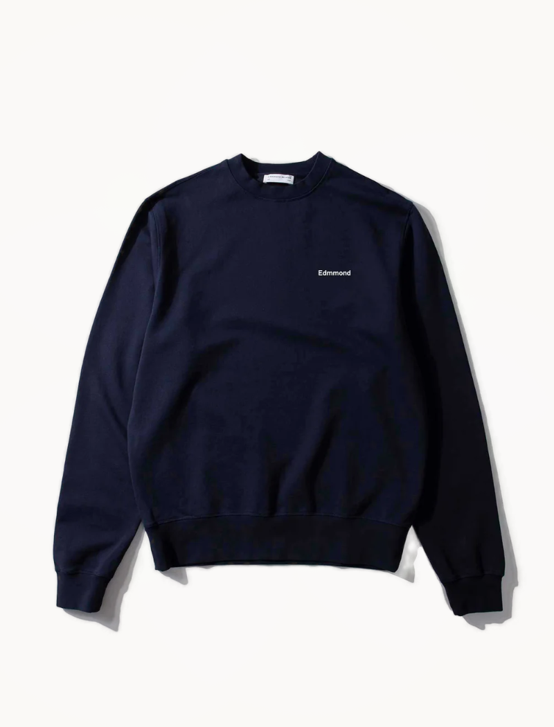 Sudadera Mini logo - plain navy
