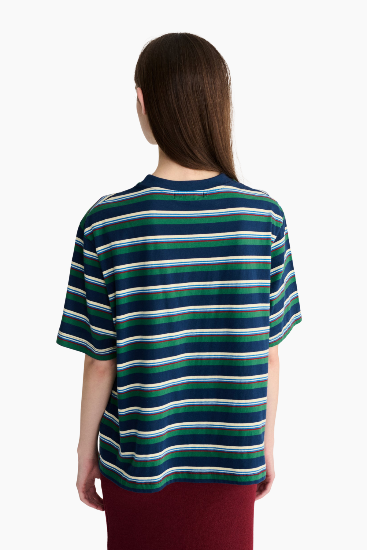 Camiseta Rayas Corte Holgado
