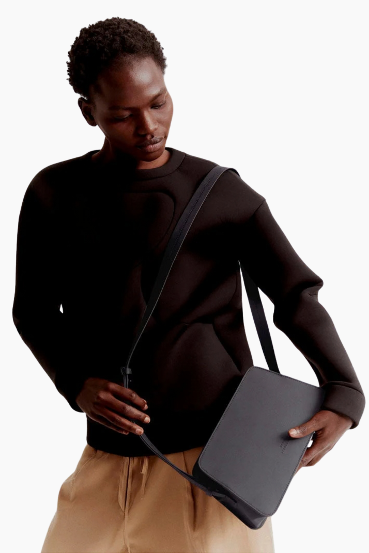 Bolso Bandolera Kiomi - Negro