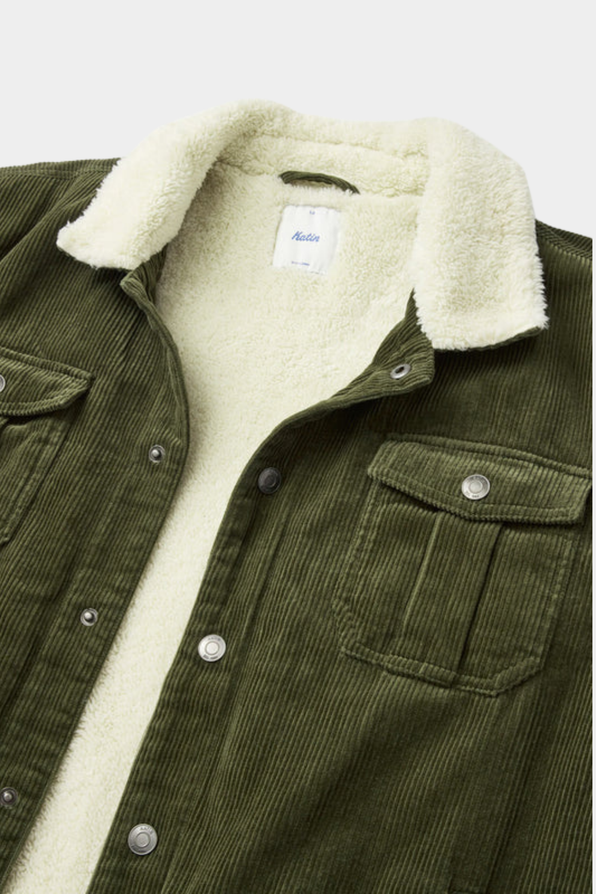 Chaqueta de Pana Harris - Dark Olive