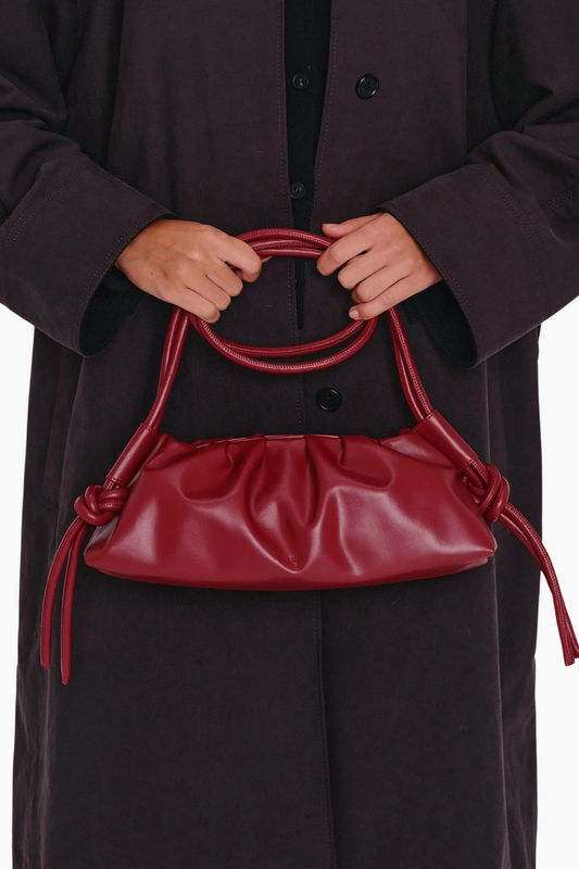 Bolso Dumpling Cherry Red