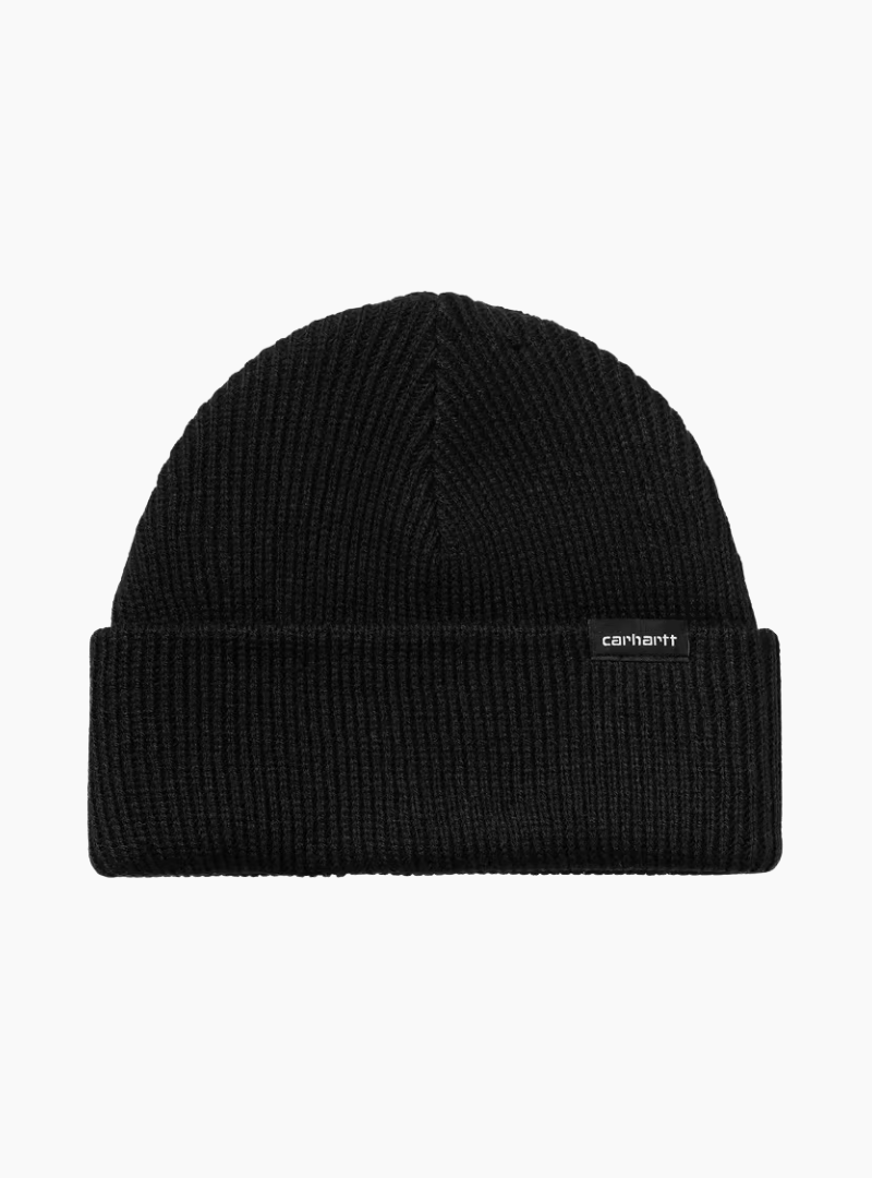 Gorro Gordan Beanie Black Carhartt WIP poliéster reciclado unisex