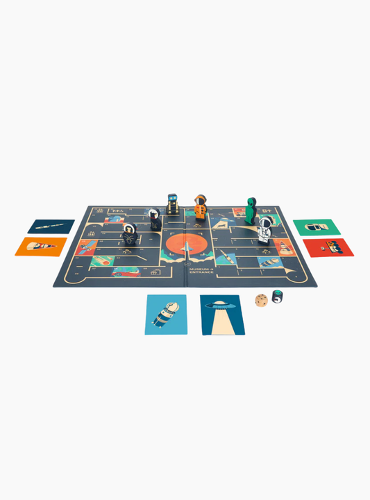 Juego de mesa Space Museum Balvi aventura espacial hasta 6 jugadores