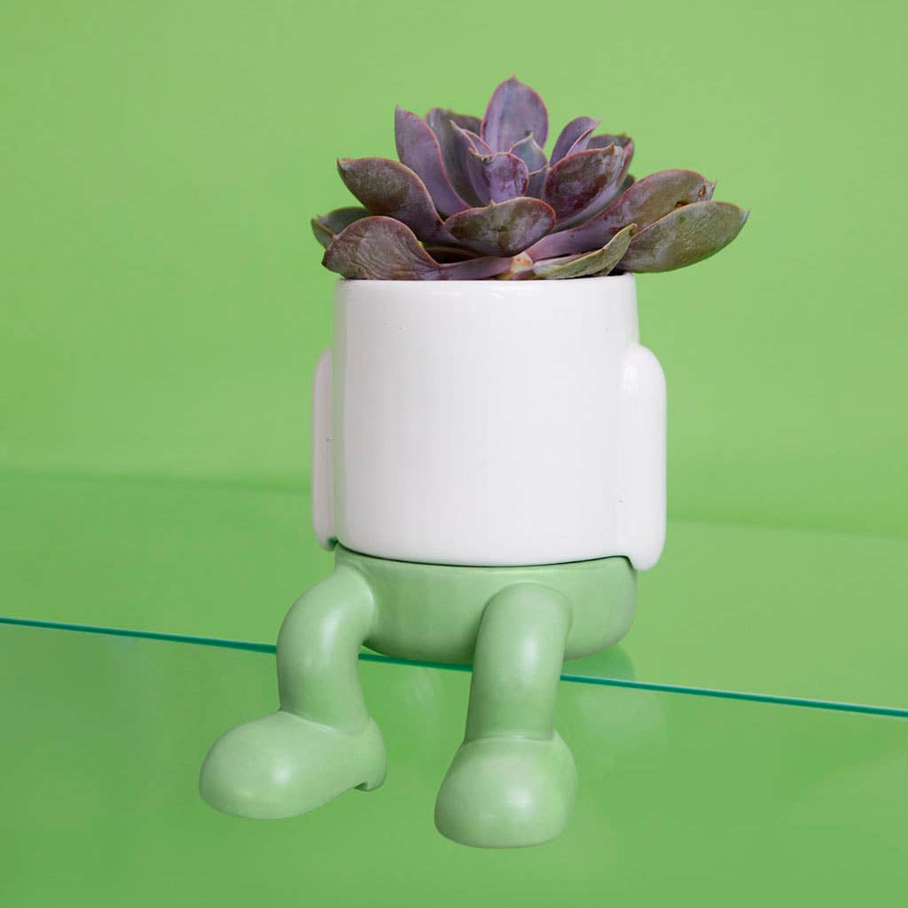 Maceta Mini Mr Dangly Balvi con patas colgantes decorativa