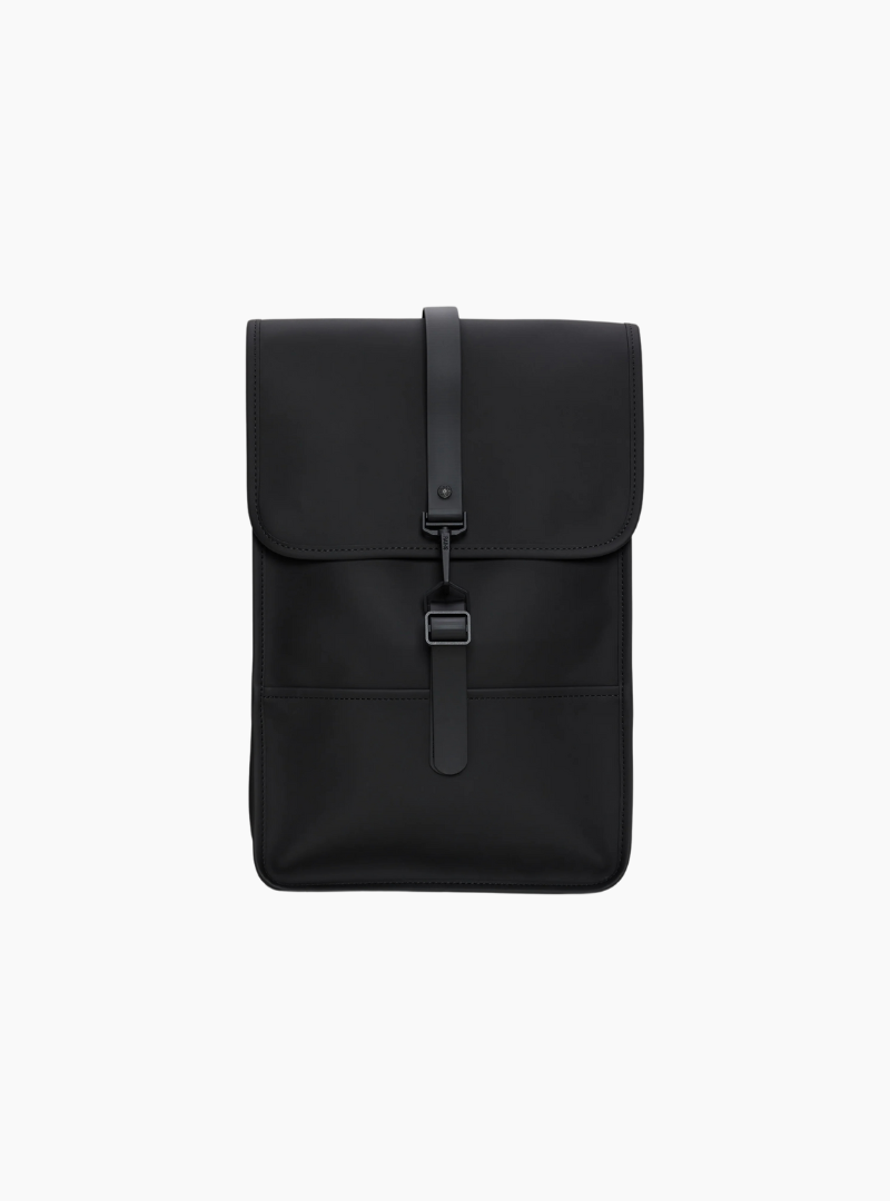 mochila rains backpack mini black negra impermeable unisex