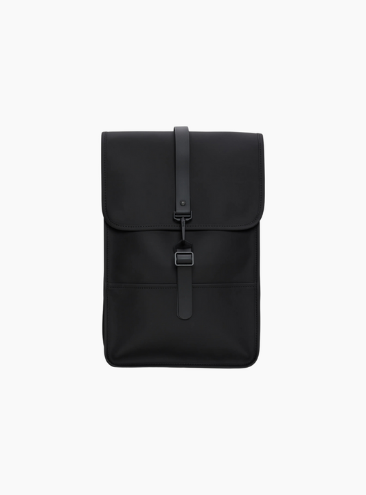 mochila rains backpack mini black negra impermeable unisex