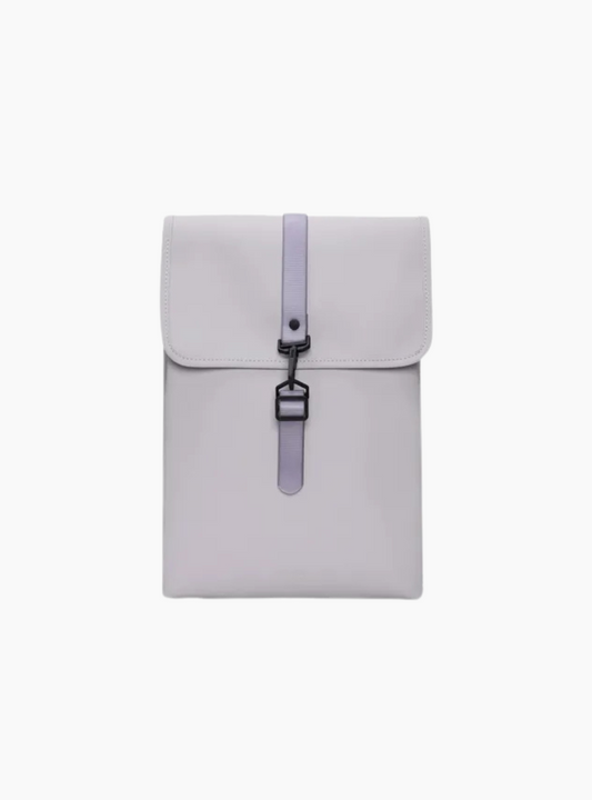 mochila rains rucksack w3 flint lila grisaceo impermeable unisex