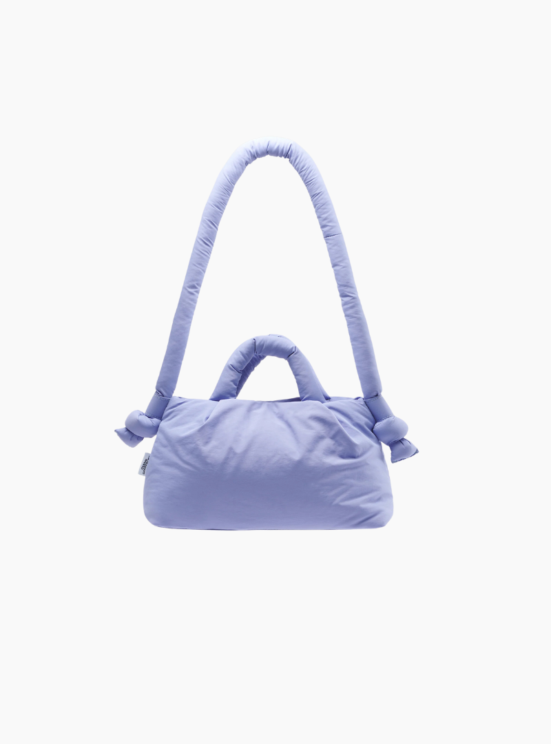 Bolso Mini Ona Soft Bag Lilac acolchado en nylon impermeable