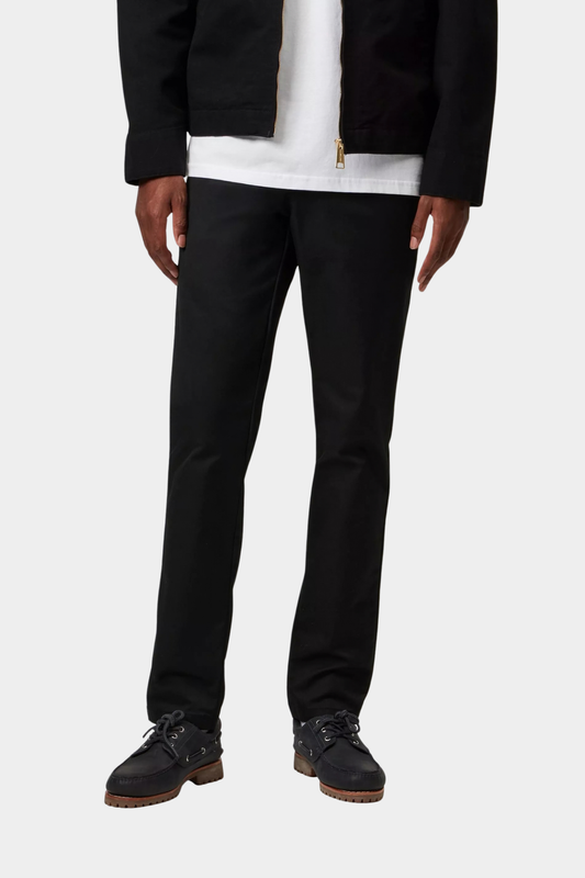 Pantalón Sid de Carhartt WIP para hombre en color negro