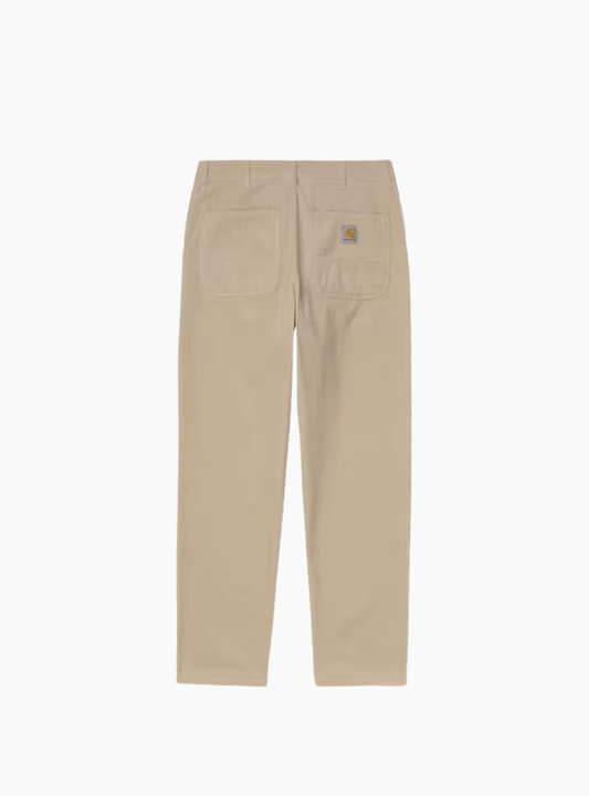 Pantalón Simple Pant Carhartt WIP Wall Rinsed de pana color arena