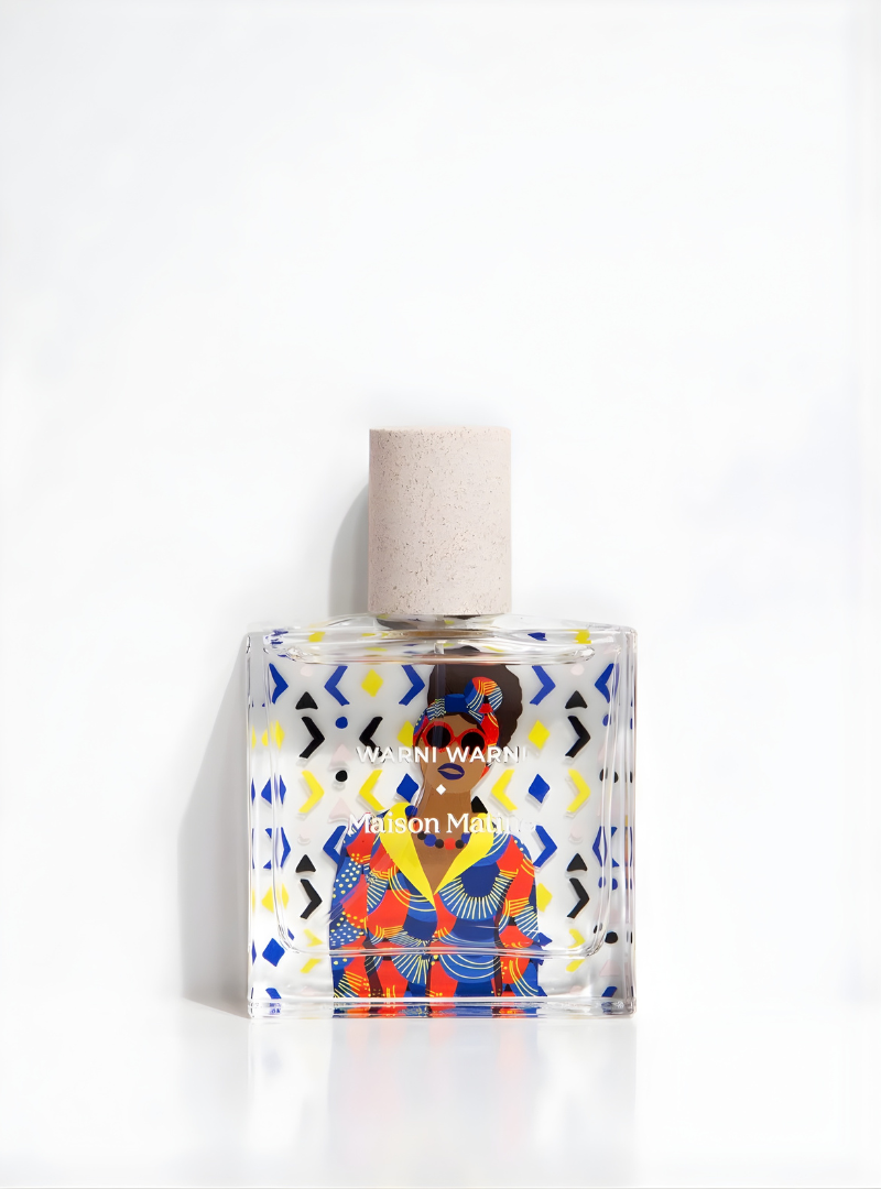 Perfume Warni Warni de Maison Matine 50 ml unisex con notas de té, cardamomo, azahar y almizcle.