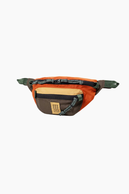Riñonera Topo Designs Mountain Waist Pack Woodland Terracotta nylon reciclado