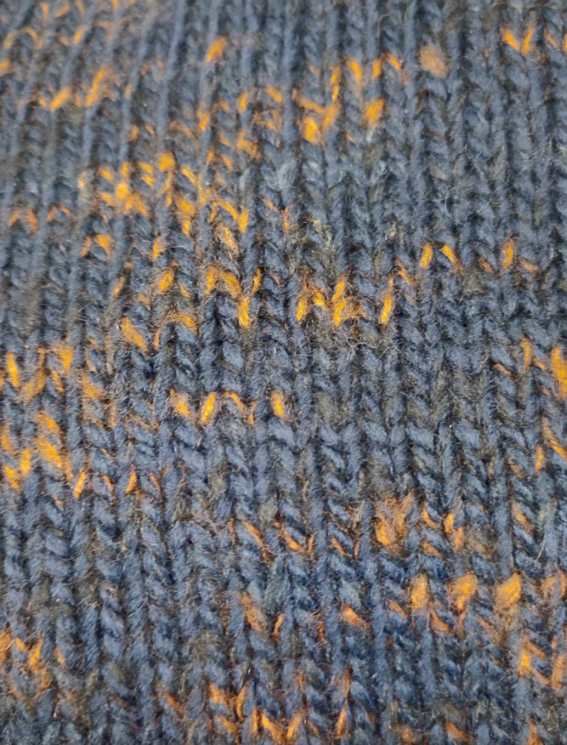 Jersey structured knit - dark navy